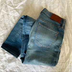 Madewell HIGH RISER SKINNY